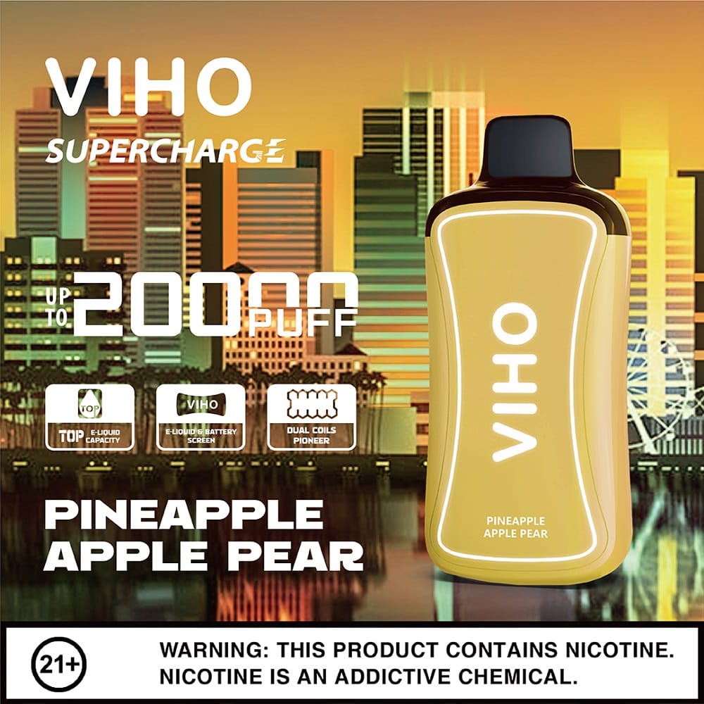 viho_supercharge_pineapple_apple_pearBuy_Vapes_Online_SouthernNewEngland_Fast_Delivery_DabDrip_com_free_shippingBuy_Vapes_Online_SouthernNewEngland_Fast_Delivery_DabDrip_com_best_disposable